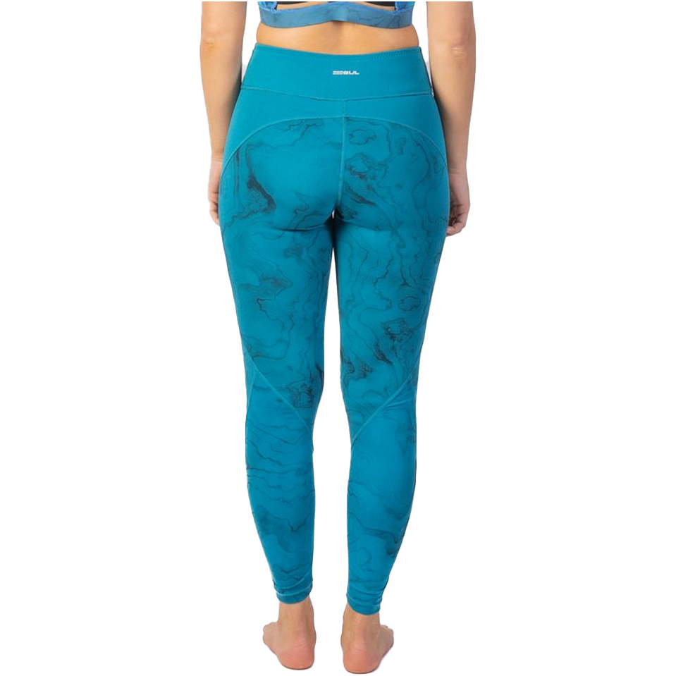 2025 Gul Womens Luna7 SUP Leggings LA8301-C1 -  Marbel / Teal